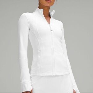 Lululemon White Define Jacket